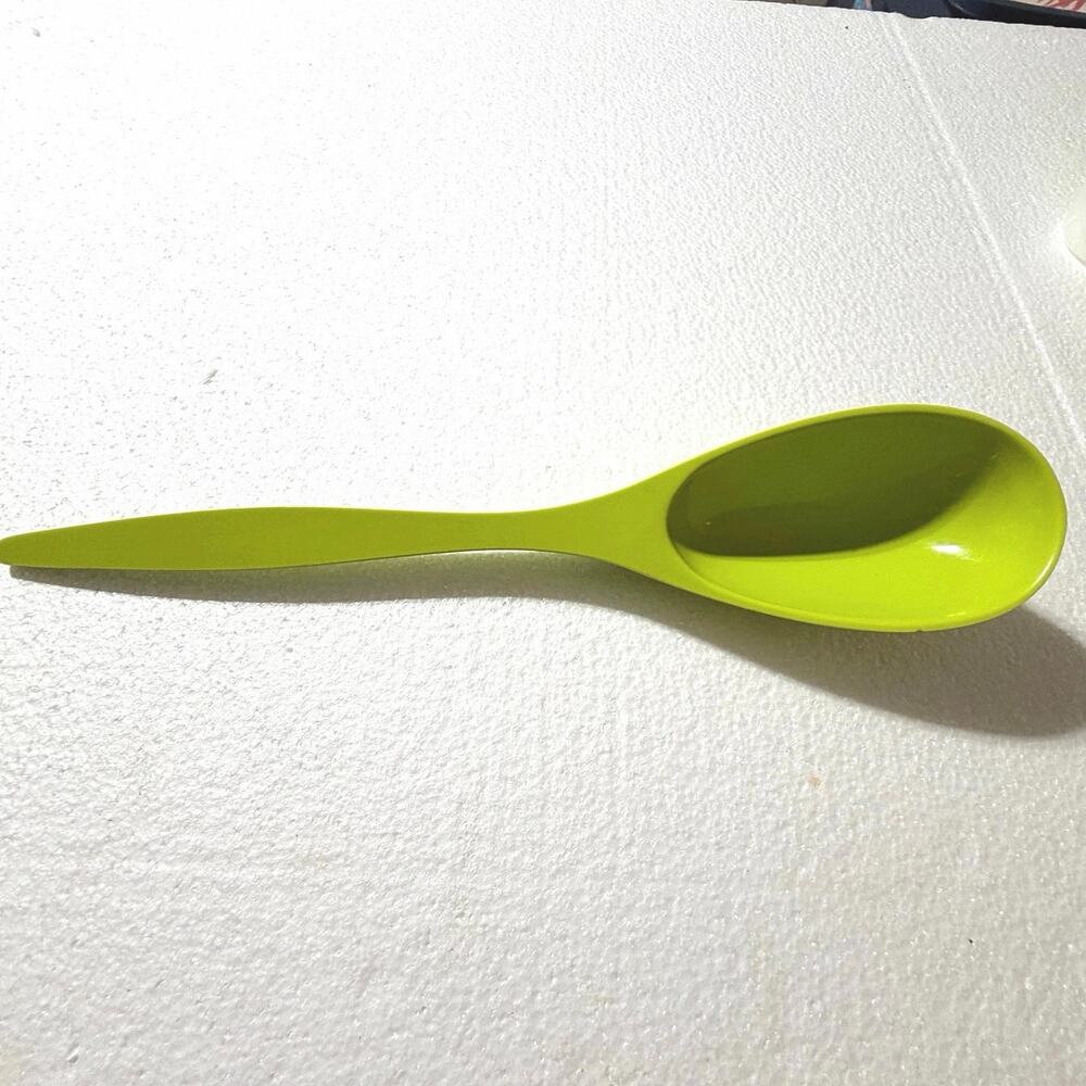 ZAK Designs Lime Green Melamine Serving Spoon 12 Inch Kitchen Utensil